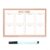 Removable Weekly Planner Whiteboard Sticker Fridge, Erase Calendar
