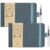 Remowith Watercolor Journal Sketchbook 2 Pack 5.5×8.2 Navy Blue