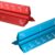 Rena Chris 2PCS Architectural Scale Ruler: 12″ Imperial Aluminum Alloy Metal Architecture Measuring Tools, Engineering Drafting Construction Drawing Blueprints Triangular Architect Scaling Rulers