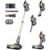 RENDOW Cordless Vacuum Cleaner, 600W 50Kpa 65Mins Vacuum Cleaners for Home, Self-Standing Cordless Stick Vacuum with LED Display,Anti-Tangle Rechargeable Wireless Vacuum for Pet Hair/Carpet/Hard Floor