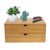 RENFANSHOP Desk Organizer with Drawers,Bamboo Desktop Organizer Storage