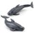 Rengue 12PCS Mini Sea Animal Toys, Hand Painted PVC Ocean Animal Figurines, Compact Marine Life for and Party Favors for Kids Classrooms Gardens (BL-1073 Marine 12-piece Set 72G)