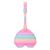 Rengue 3D Printed Heart Wand for Contactless Payment, 14 Inch Tap to Pay Stick with Card Slot, Fun PLA Payment Tool for Novelty Checkout, Ideal for Adults and Teens Learning Money (Rainbow)