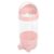 Rengue Plush Toy Storage Tube Transparent Stuffed Animal Organizer Cute Display Bucket with Ample Space for Playroom Bedroom Home Organization (Pink)