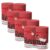 Renova Colored Toilet Paper 3-Ply, 4 Jumbo Rolls Per Pack, 180 Sheets Per Roll, Color Blue, Pink, Rosa, Red, Vanilla, Lime Green – Multipack Sets Available (Red, 16 Count (4 Packs of 4), 4 Packs)