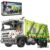 Reobrix Large Garbage Truck Building Block Toy Set for Adult, Compressed Garbage Truck with RC Control & Interactive Features, Creative Birthday Gift 22022 with 1468 Pieces
