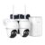 REOLINK 4K Solar Security Cameras Wireless Outdoor System, Color Night Vision, 360° Pan Tilt Auto-Tracking, 2.4/5 GHz Wi-Fi 6, Encrypted Local Storage, No Subscription, Home Hub with 2X Argus PT Ultra