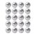 Replacement Chromium Steel Marbles for STEM Toys, Marble Run, Brain Games, GraviTrax, Gravity Maze, Marble Maze – Great for All Toys & Games requiring a 1/2-inch Ball. (Pack of 20)
