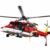 Rescue Helicopter Building Set,1528 Pcs Military Airplane Model Kit, Age 8+