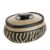 Resin Jewelry Box, Zebra Print Organizer, Lidded Trinket Container