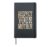 Respect Your Mother Earth Environmental Floral Vintage Hardcover Journal, Black