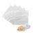 Restaurantware-12″ x 12″ Rippled Aluminum Foil Food Wrap and Fry Basket Liner: Perfect for Restaurant Take Out, Bakeries, and Food Trucks – Silver Foil Sandwich Wraps – 2500-CT