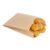 Restaurantware-Bag Tek 4.3 x 1.6 x 6.3 Inch Paper Bags For Snacks, 4000 Disposable French Fry Bags – Greaseproof, For Popcorn, Cookies, Fries, And More, Brown Kraft Snack Bags,
