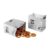 Restaurantware Snack Bags 4000 Count 4 x 2.25 x 3.75 Inches Paper Flat Bottom Newsprint Small Food Bags Disposable Newsprint Color