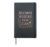 Rest Is Medicine Healing Era Growth Mindset Empowerment Hardcover Journal, Black