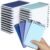 Resurhang 48 Pcs Small Pocket Notebooks Bulk, 3 x 5 Inch Pocket Spiral Notepads with Lined Pages Mini Notepad Spiral Notebooks for School Office Home Supplies Gift 4 Assorted Colors (Blue)