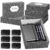 Resurhang 6 Pcs Back to School Gift Box, Composition Book Storage Basket
