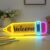 Retisee Pencil LED Neon Signs Back to School Wall Decoration 17 x 6 Inches for Back to School Classroom Study Area Library