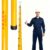 Retractable Support Rod, Measuring Stick for Surveying, Epoxy Resin