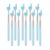 Retractable Teacher Pointer Stick, 5Pcs & 10Pcs Hand Pointer for Teaching (10Pcs,Blue)