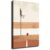 Retro Basketball Canvas Wall Art Art (Framed,28×40 inch)