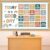 Retro Boho Today is a Good Day Bulletin Board Set Motivational Back to School Bulletin Board with Heart Cutout Mental Health Positive Classroom Decor for Teacher Student Classroom School Wall Supplies