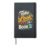 Retro Book Lover Library Reading Hardcover Journal, Black