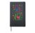 Retro Cat & Butterflies | Kids, Girls | Spring, 80s & 90s Hardcover Journal, Black