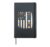 Retro Easter Egg Colors USA Spring Look Hardcover Journal, Black