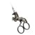 Retro Embroidery Scissors Stainless Steel Scissors Ergonomic Grip Fabric Shears Chinese Fashion