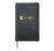 Retro Gaming Planets Space Astronomy Video Game Solar System Hardcover Journal, Black