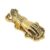Retro Lady ‘ s Hand Book Clips Metal Page Holders for Efficient Paper Management & Coffee Bag Sealing Lady ‘ s Hand Books Clip