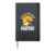 Retro Poems or Poetry Hardcover Journal, Black