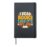 Retro Reading Librarian Book Lover Library Hardcover Journal, Black
