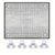 Reusable Foil Window Insulation Kit with Suction Cups, Blackout Film