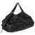 Reusable Foldable Shopping Bag Large Capacity Black Nylon Market Tote