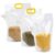 Reusable Food Storage Bags, Airtight Grain Stand-Up Pouches with Handle for Rice Cereal