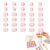 Reusable Labels(1-30),Pencil Tracking Markers, Compatible with #2 Pencils (Pink)