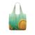 Reusable Shopping Bag 25l, Lightweight Foldable Tote With Built-In Pouch