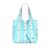 Reusable Shopping Bag 25l, Lightweight Foldable Tote With Built-In Pouch