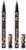 Revolution, Fierce Flick Felt Eyeliner Pen, Waterproof Ultra-Pigmented Liner, Quick-Drying, Bold Cat-Eye & Winged Makeup Looks, Vegan & Cruelty-Free, Black (Pack of 2)