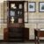 RFBXZPTADNU American-Style Solid Wood Bookcase, Ash Wood Glass Display Case(B,100 * 40 * 210cm)