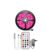 RGB LED Strip DC 12 V LED Light Individually Addressable Flexible Smart Lighting Ribbon Tape Controller Adapter (5050 LED Strip Set) (Colour: IR Control Size: 20M Non Waterproof) (IR Control 15M Non