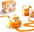 RGIMF DIY Slime Track Car Kit, Rechargeable Slime Race Track Builder Kit STEM DIY Track Car