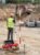 RhLLvJ High Precision Aluminum Survey Pole for Construction Layout Road Staking(4meter/13.12ft)