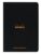 Rhodia Slim Staplebound Notebooks – Dots 48 sheets – 8 1/4 x 11 3/4 in. – Black cover