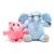 Rhymad Pair of Elephant & Piggie Plush Stuffed Animal Toys Mo Willems Soft