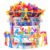 Richitim Fidget Toys Bulk for Kids: 100 Pack Stretchy Suction Cup People Toys for Kids Autism – Fidget Set Party Favors Carnival Prizes Classroom Rewards – Gifts for Goodie Bag Stuffers