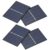 RiToEasysports 4Pcs 0.65W 2V Solar Panel System for Outdoor DIY Projects, Durable Polycrystalline Silicon, 6x8cm
