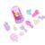RiToEasysports Kids Beach Sand Toys Set with Shovels and Digging Tools for Outdoor Indoor Play at Sandbox Pool Beach (Pink)